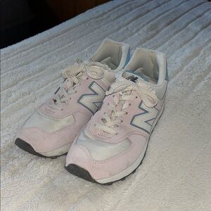 New Balance 574s Pink & Blue